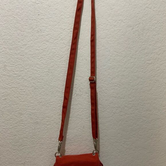 Bagallini Crossbody reddish brown small bag 7”x5” - Picture 7 of 9